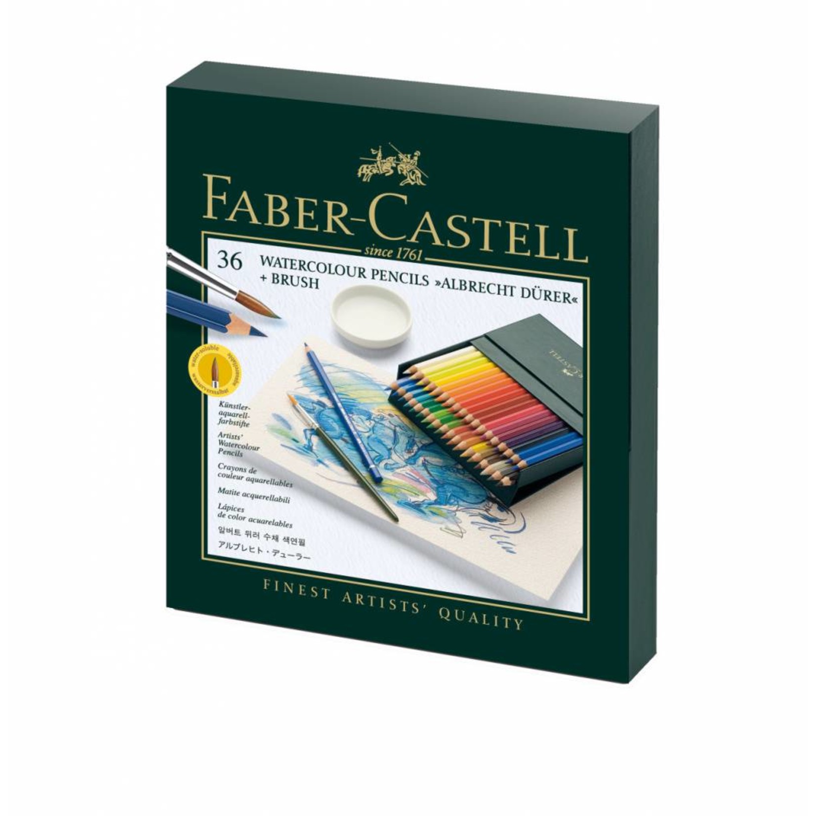 FABER CASTELL ALBRECHT DURER WATERCOLOUR PENCIL STUDIO BOX SET/36    FAC-117538