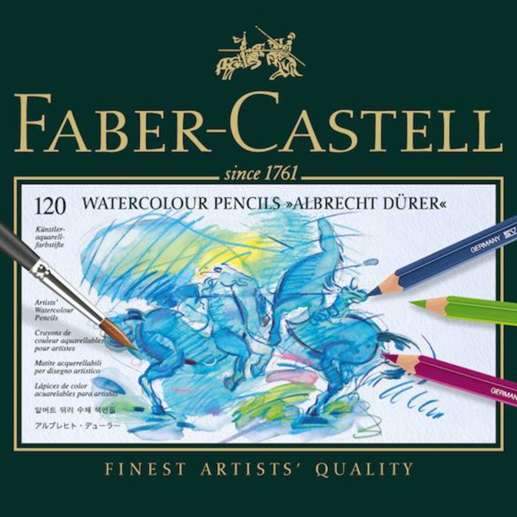 FABER CASTELL ALBRECHT DURER WATERCOLOUR PENCIL SET/120    FAC-117511