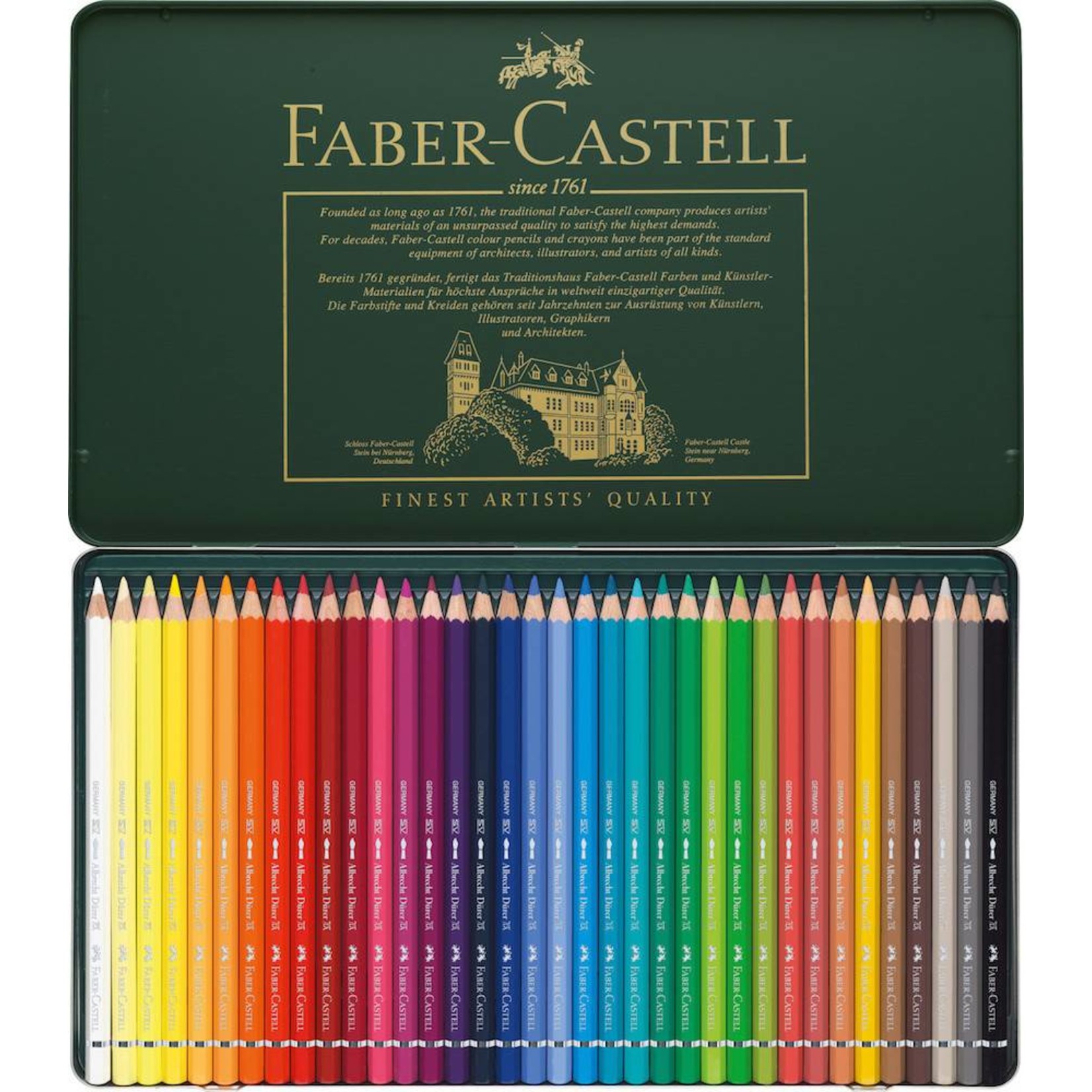 FABER CASTELL ALBRECHT DURER WATERCOLOUR PENCIL SET/36    FAC-117536