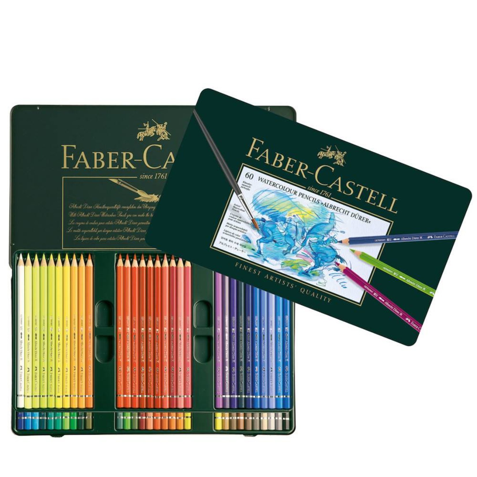 FABER CASTELL ALBRECHT DURER WATERCOLOUR PENCIL SET/60    FAC-117560