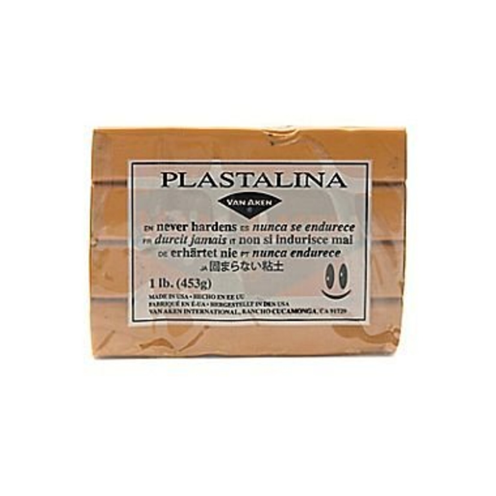 VAN AKEN PLASTALINA GOLDEN OCHRE 1LB