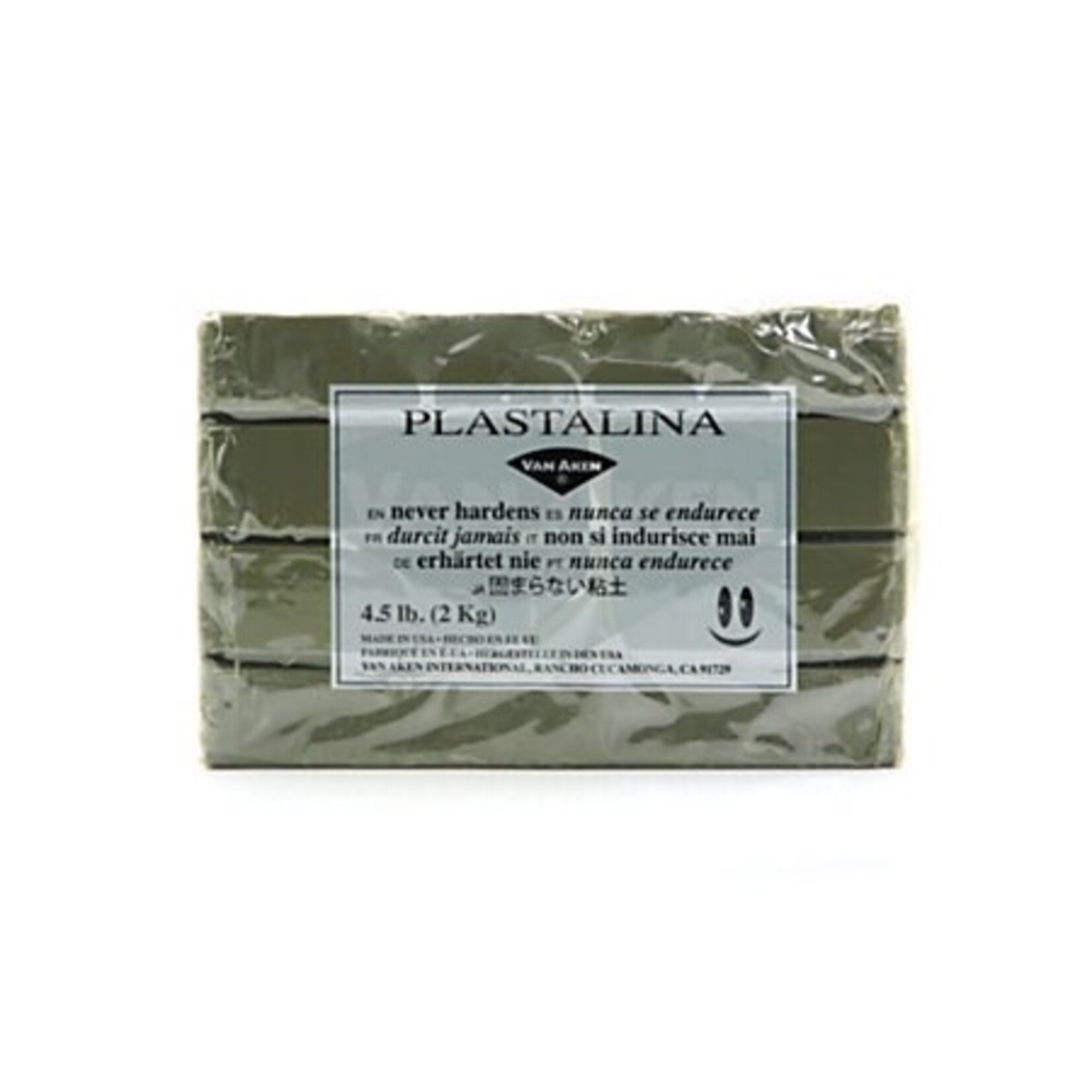 VAN AKEN PLASTALINA GRAY 1LB