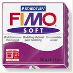 STAEDTLER FIMO SOFT OVEN BAKE CLAY 61 PURPLE 57G