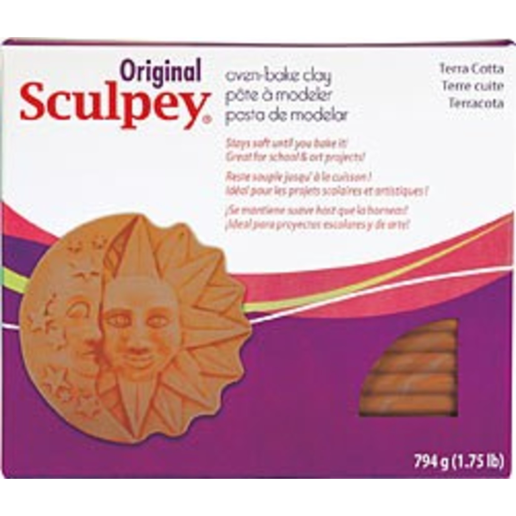 SCULPEY SCULPEY ORIGINAL TERRA COTTA 1.75LB