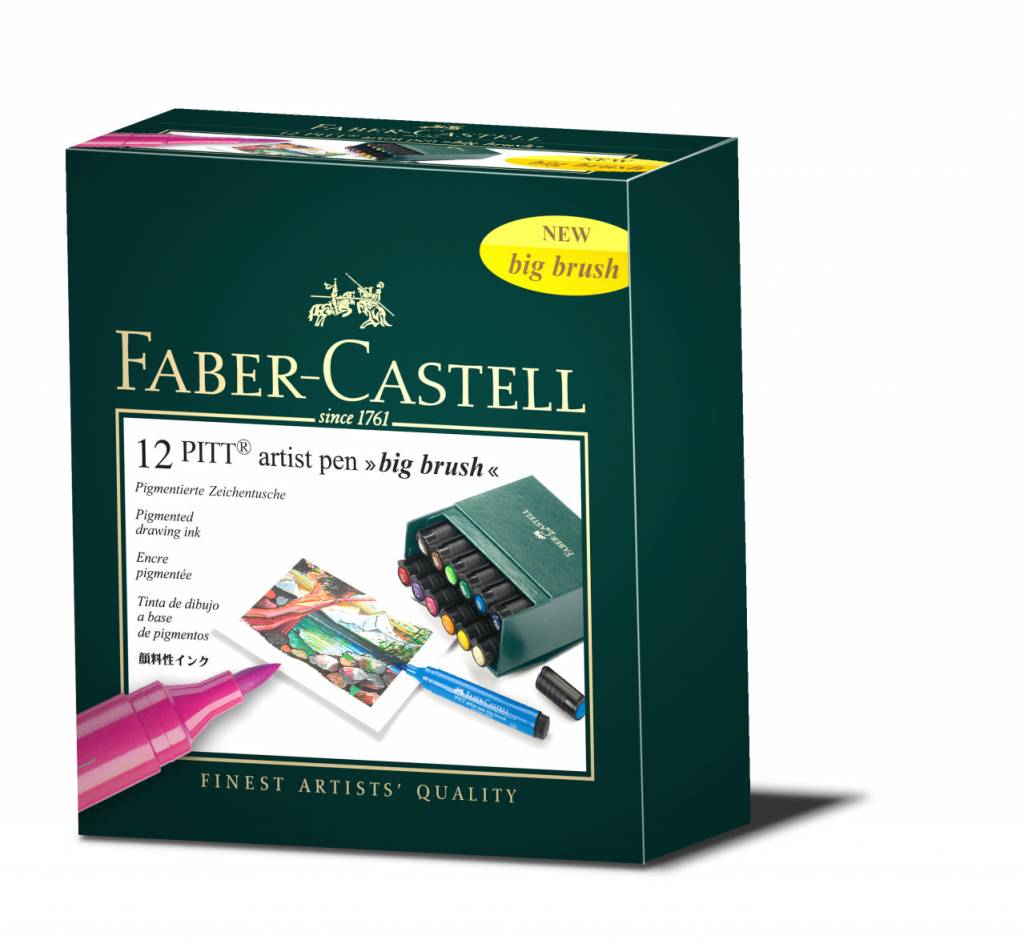 FABER-CASTELL Pitt Big Brush Artist Pens