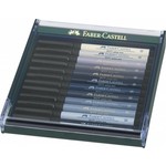 FABER CASTELL PITT ARTIST PEN BRUSH SET/12 SHADES OF GREY