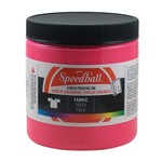 SPEEDBALL INC SPEEDBALL FABRIC SCREEN PRINTING INK FLUORESCENT MAGENTA 8OZ