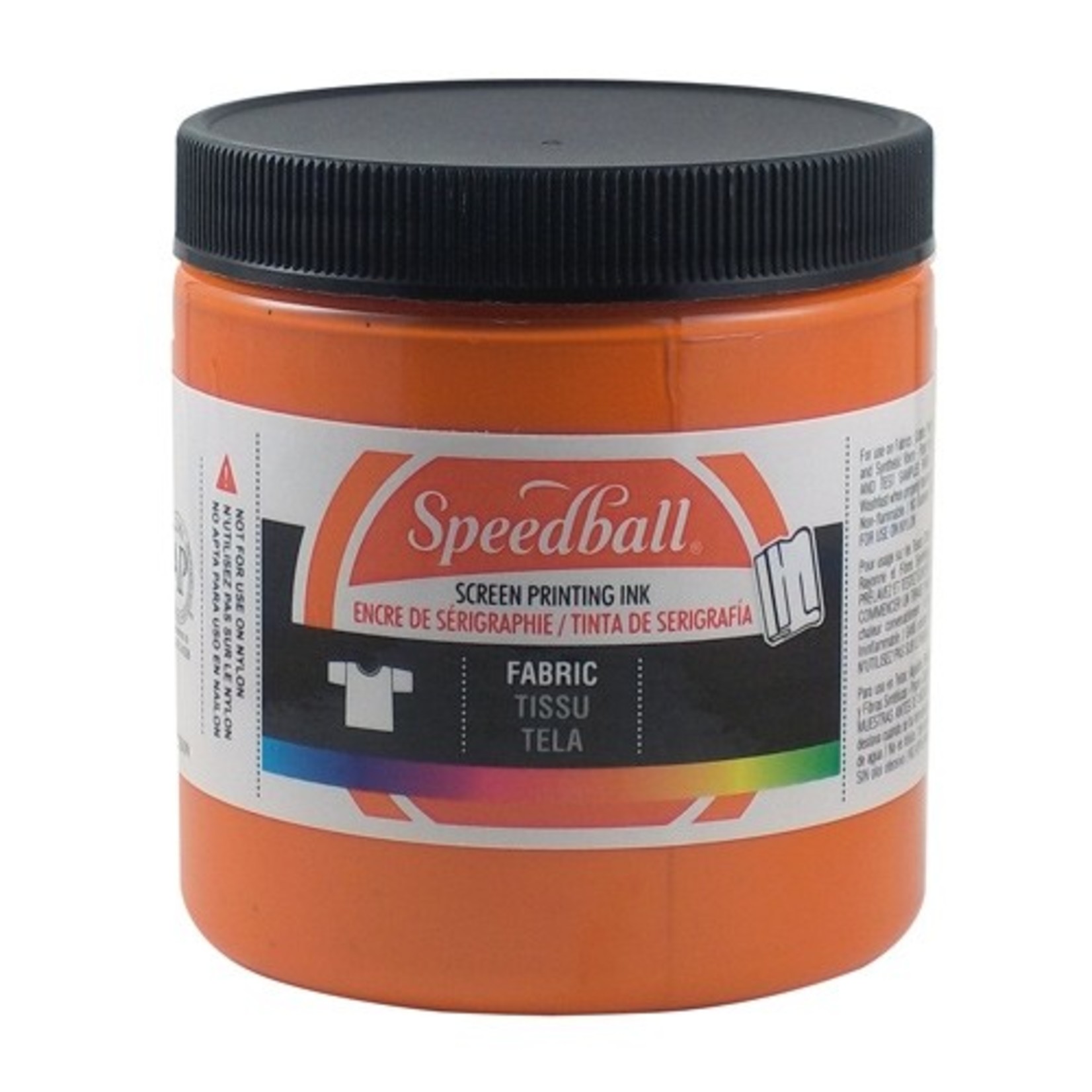 SPEEDBALL INC SPEEDBALL FABRIC SCREEN PRINTING INK ORANGE 8OZ