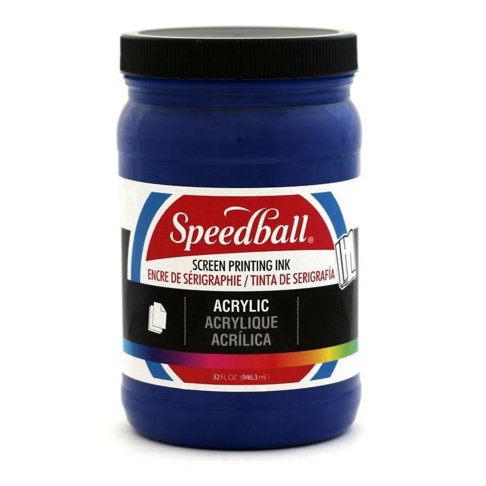 SPEEDBALL INC SPEEDBALL FABRIC SCREEN PRINTING INK PROCESS CYAN 32OZ