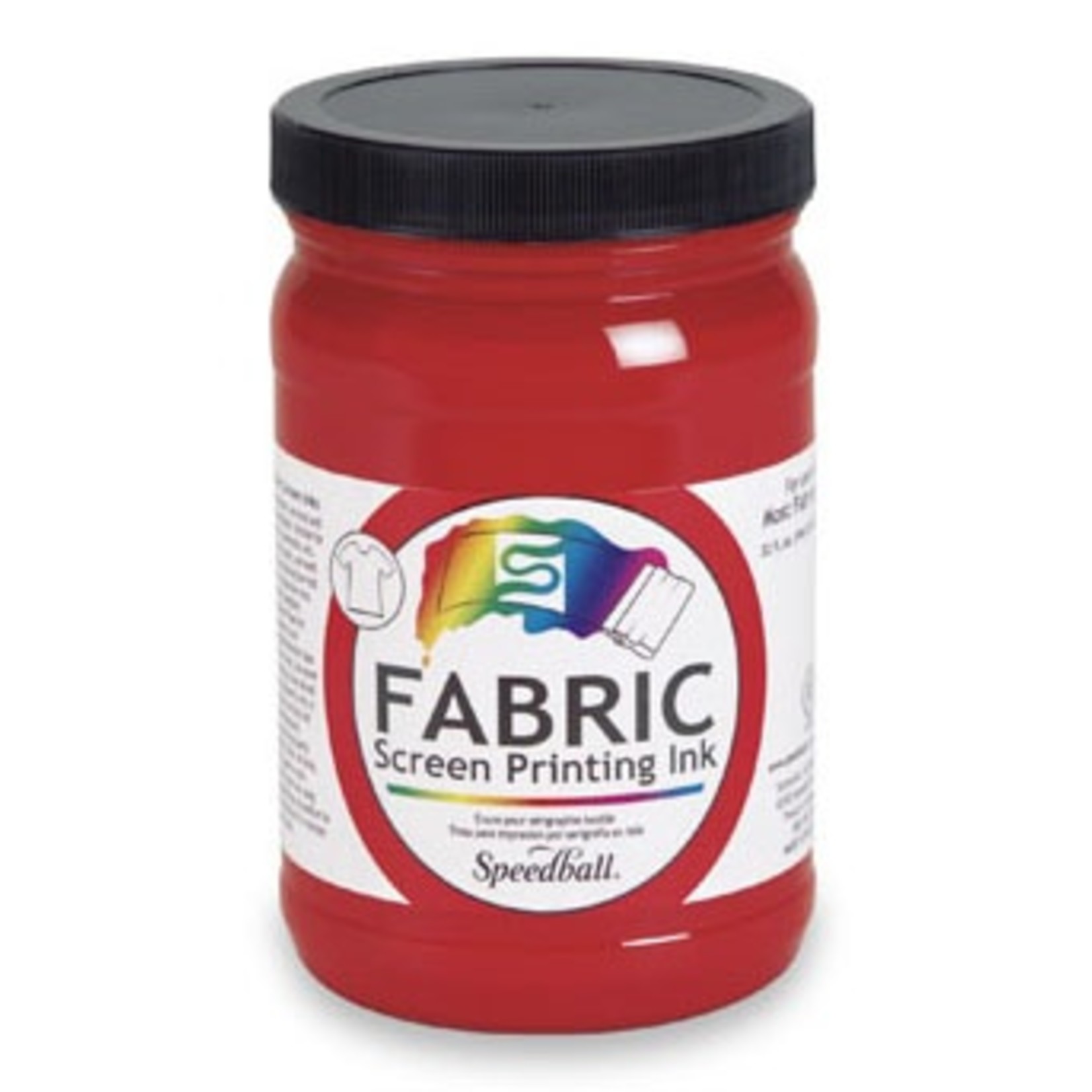 SPEEDBALL INC SPEEDBALL FABRIC SCREEN PRINTING INK RED 32OZ