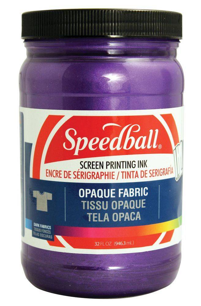 Speedball Fabric Screen Printing Ink 32 oz Jar - Fluorescent