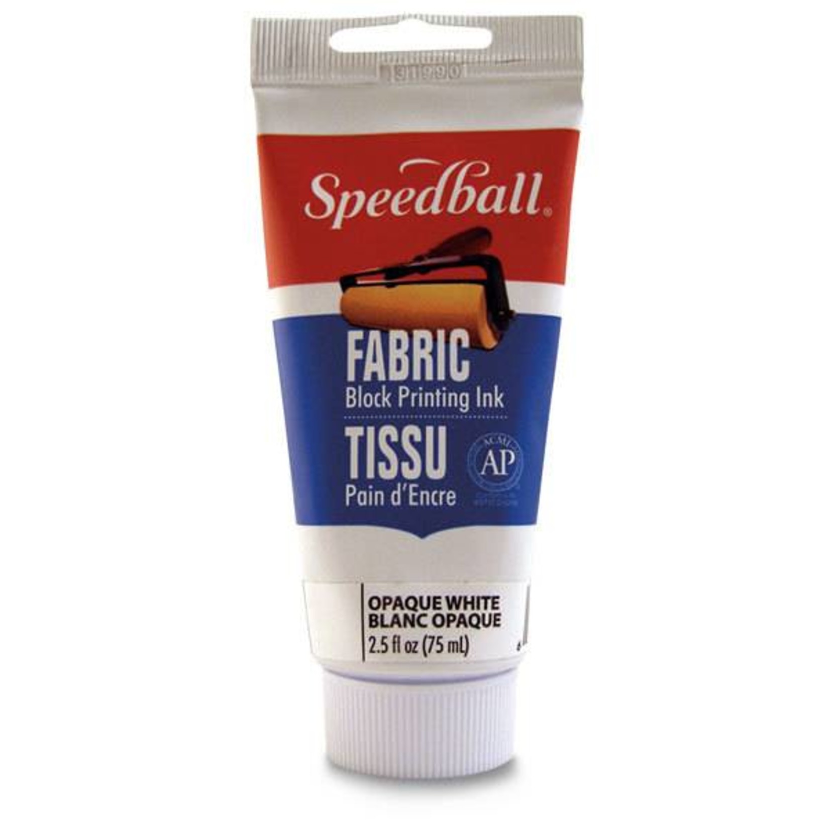 SPEEDBALL INC SPEEDBALL FABRIC BLOCK PRINTING INK OPAQUE WHITE 2.5OZ