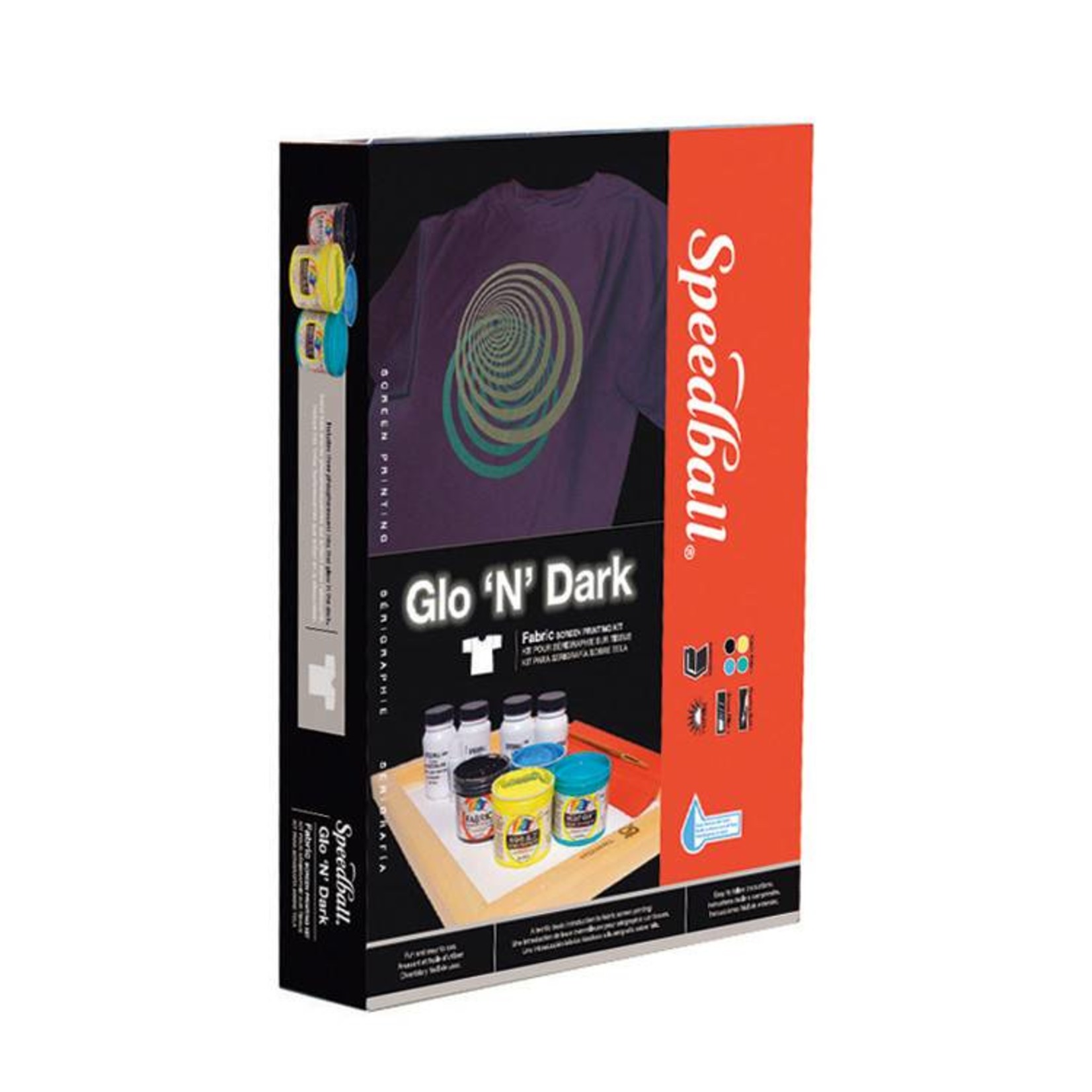 SPEEDBALL INC SPEEDBALL GLO N DARK FABRIC SCREEN PRINTING KIT