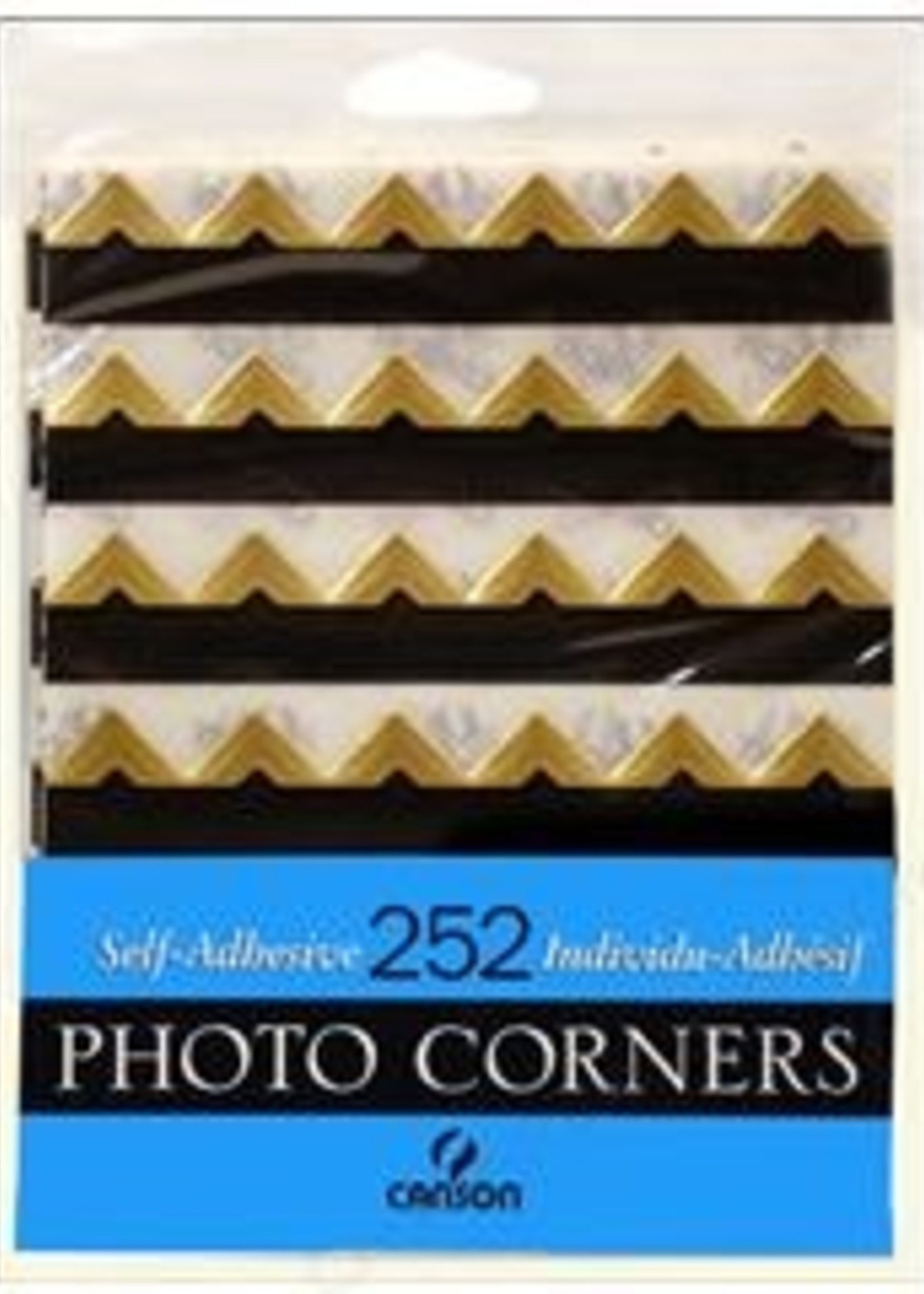 CANSON CANSON PHOTO CORNERS SELF-ADHESIVE GOLD 252/PK    CAN-100510401