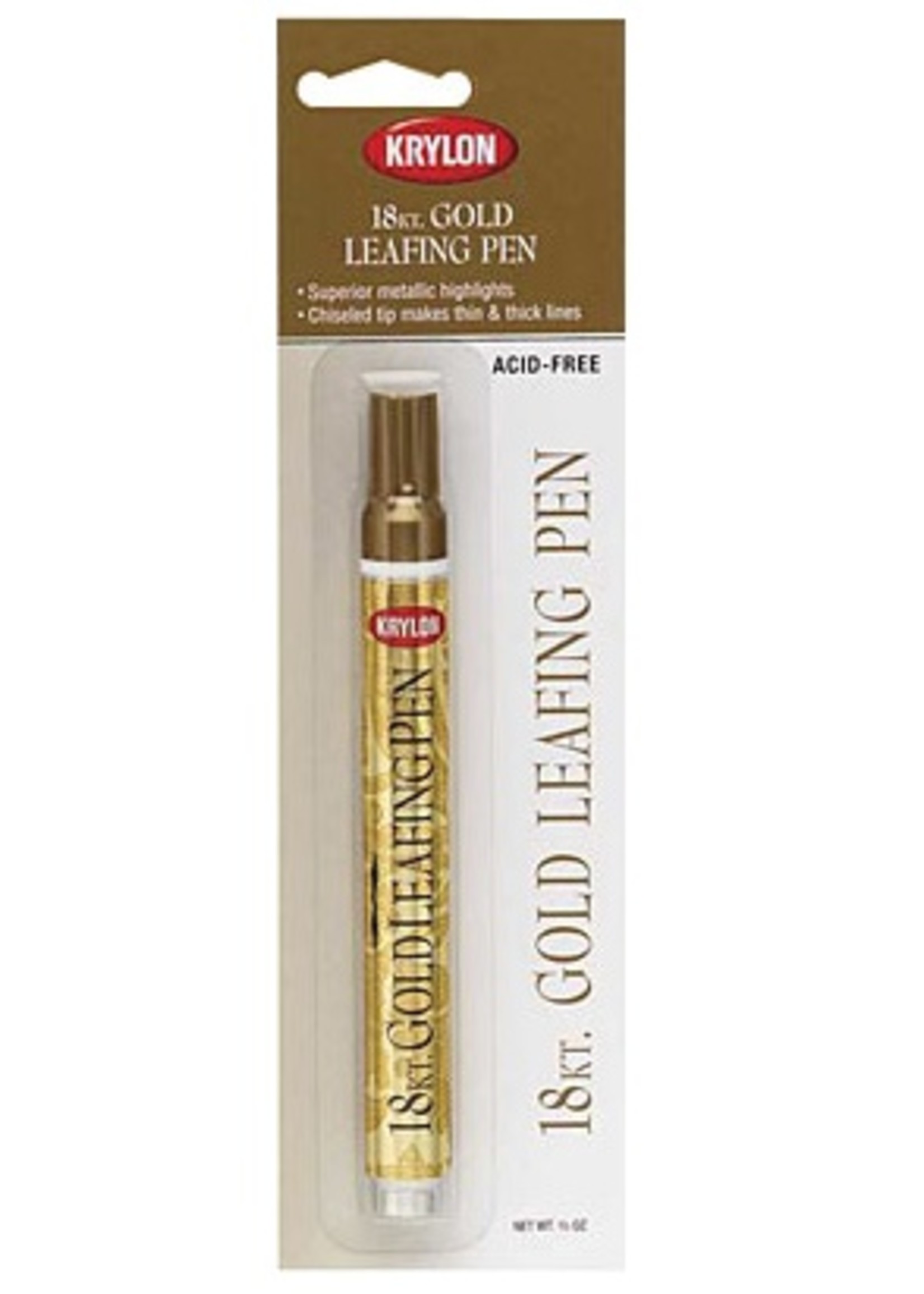 KRYLON KRYLON 18KT GOLD LEAFING PEN 1/3OZ 9901 Colours Artist Supplies