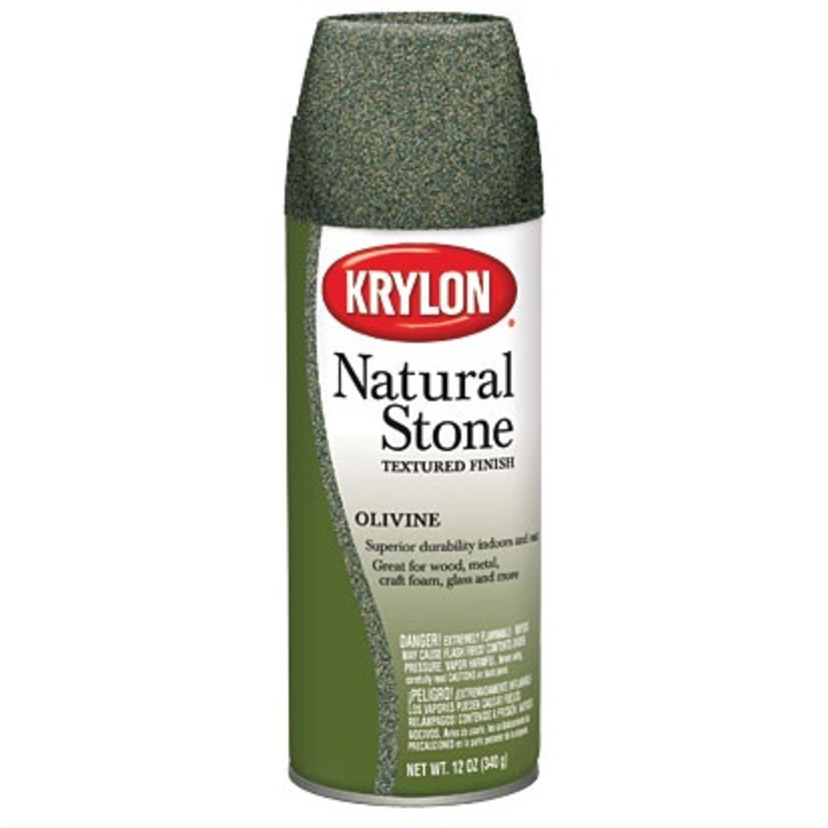 KRYLON KRYLON NATURAL STONE SPRAY OLIVINE 12OZ