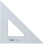 ALVIN ALVIN ACADEMIC TRIANGLE 45/90 12 INCH CLEAR