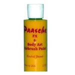 PAASCHE PAASCHE TEMPORARY TATTOO PAINT YELLOW 1OZ