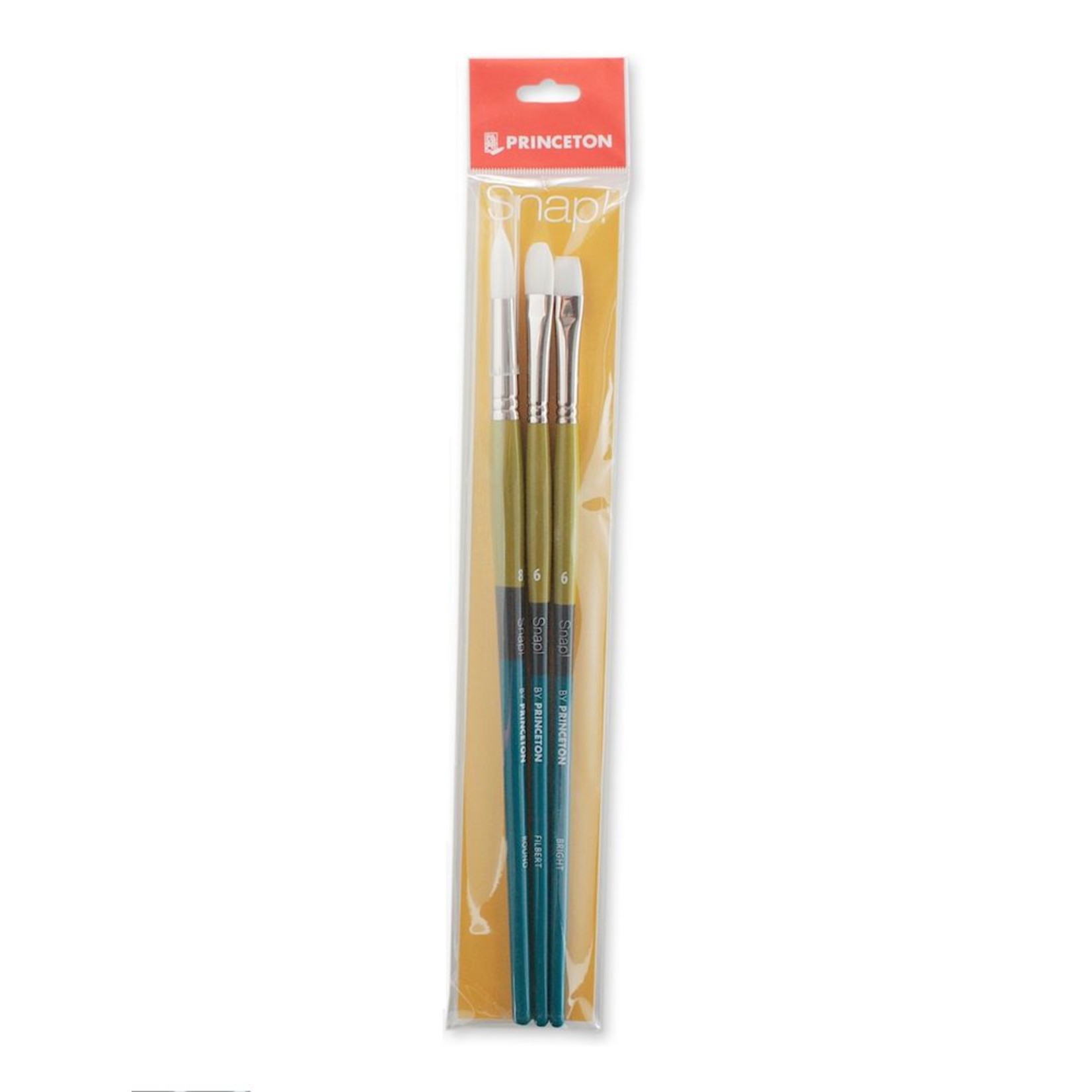 PRINCETON PRINCETON SNAP BRUSH SET LH WHITE SYNTHETIC    9800 SET-5