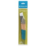 PRINCETON PRINCETON SNAP BRUSH SET SH WHITE SYNTHETIC    9850 SET-3