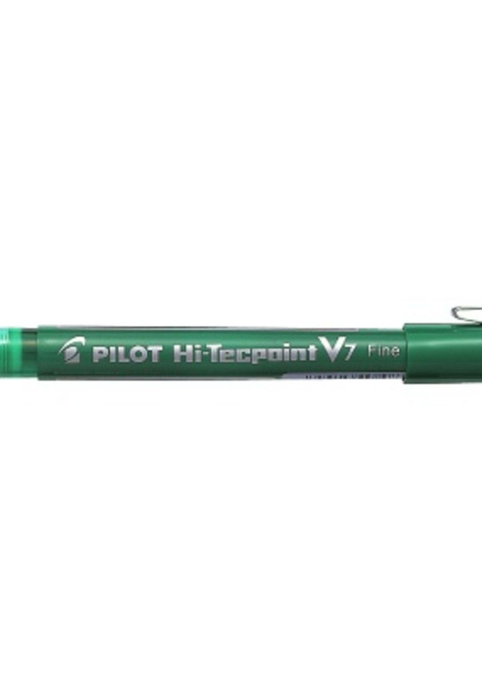 PILOT PILOT HI-TECPOINT V7 ROLLER BALL PEN FINE 0.7MM GREEN