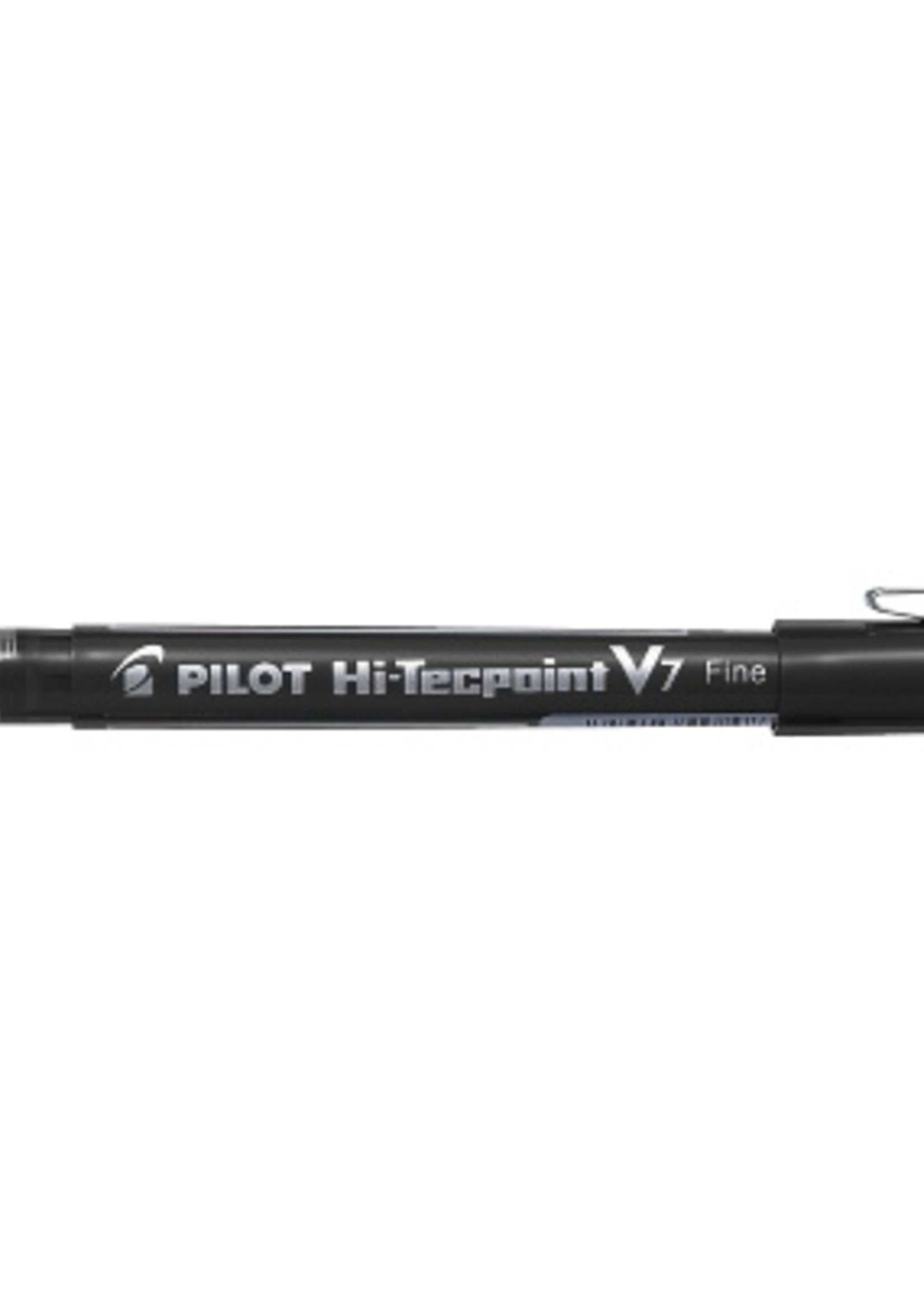 PILOT PILOT HI-TECPOINT V7 ROLLER BALL PEN FINE 0.7MM BLACK