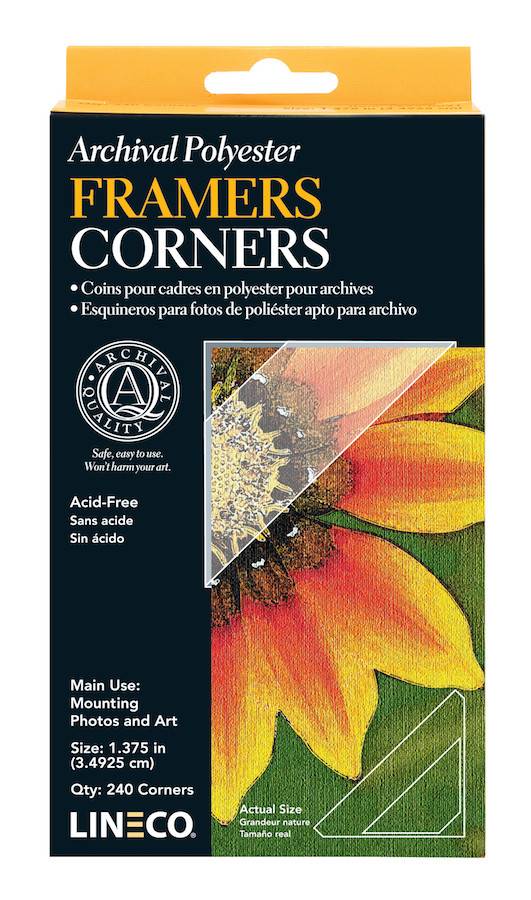 LINECO LINECO FRAMERS CORNERS 13/8 INCH L5330021 Colours Artist