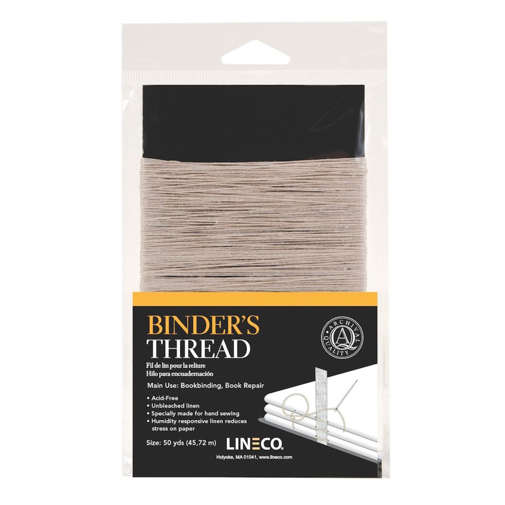LINECO LINECO BINDER'S THREAD 50YD    402-0050