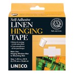 LINECO LINECO SELF ADHESIVE LINEN HINGING TAPE WHITE 1.25''X35'    L533-1015