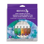 REEVES REEVES WATER MIXABLE OIL TUBE SET/18 10ML    8200201
