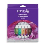 REEVES REEVES OIL COLOUR TUBE SET/18 10ML    8594301