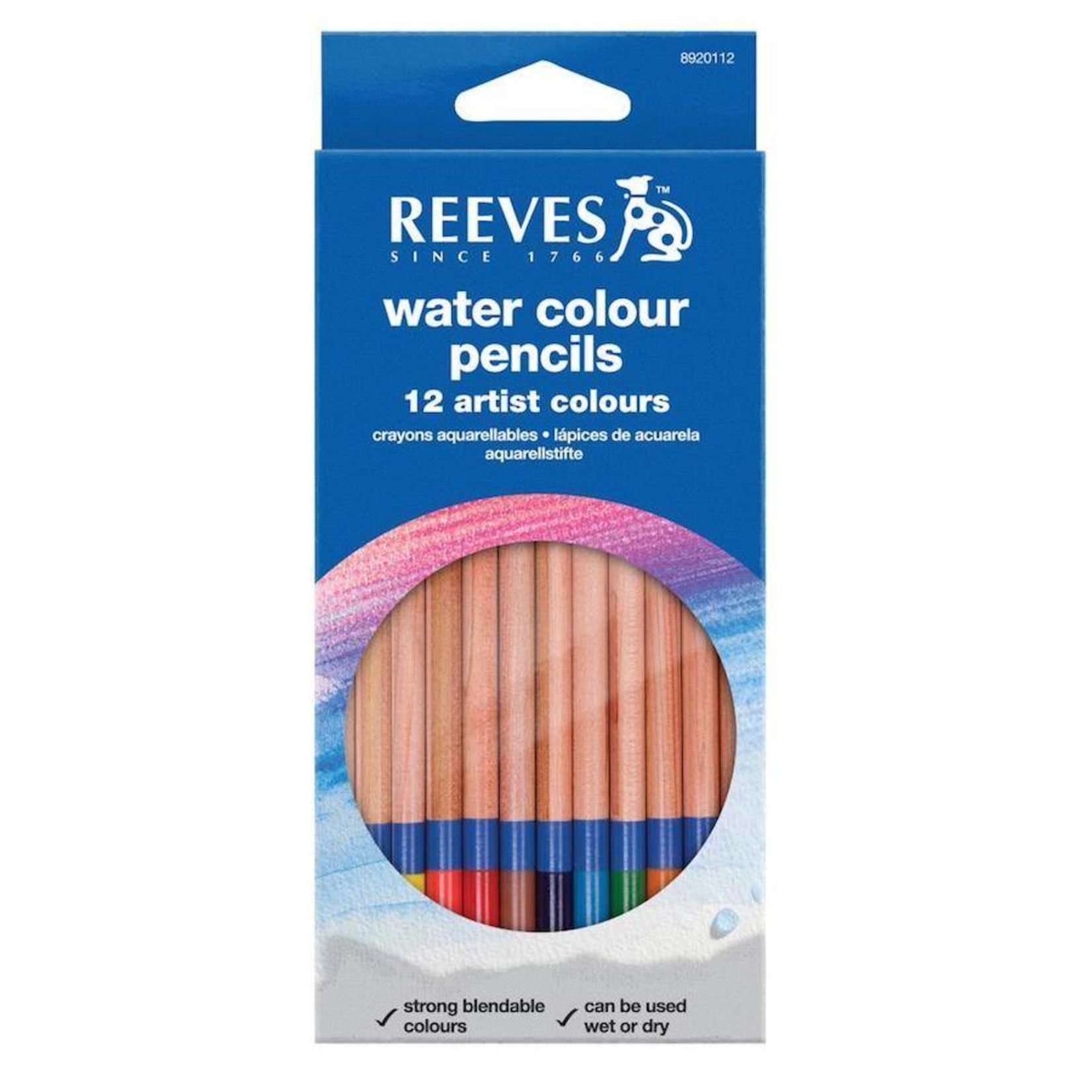 REEVES REEVES WATERCOLOUR PENCIL SET/12    8920112