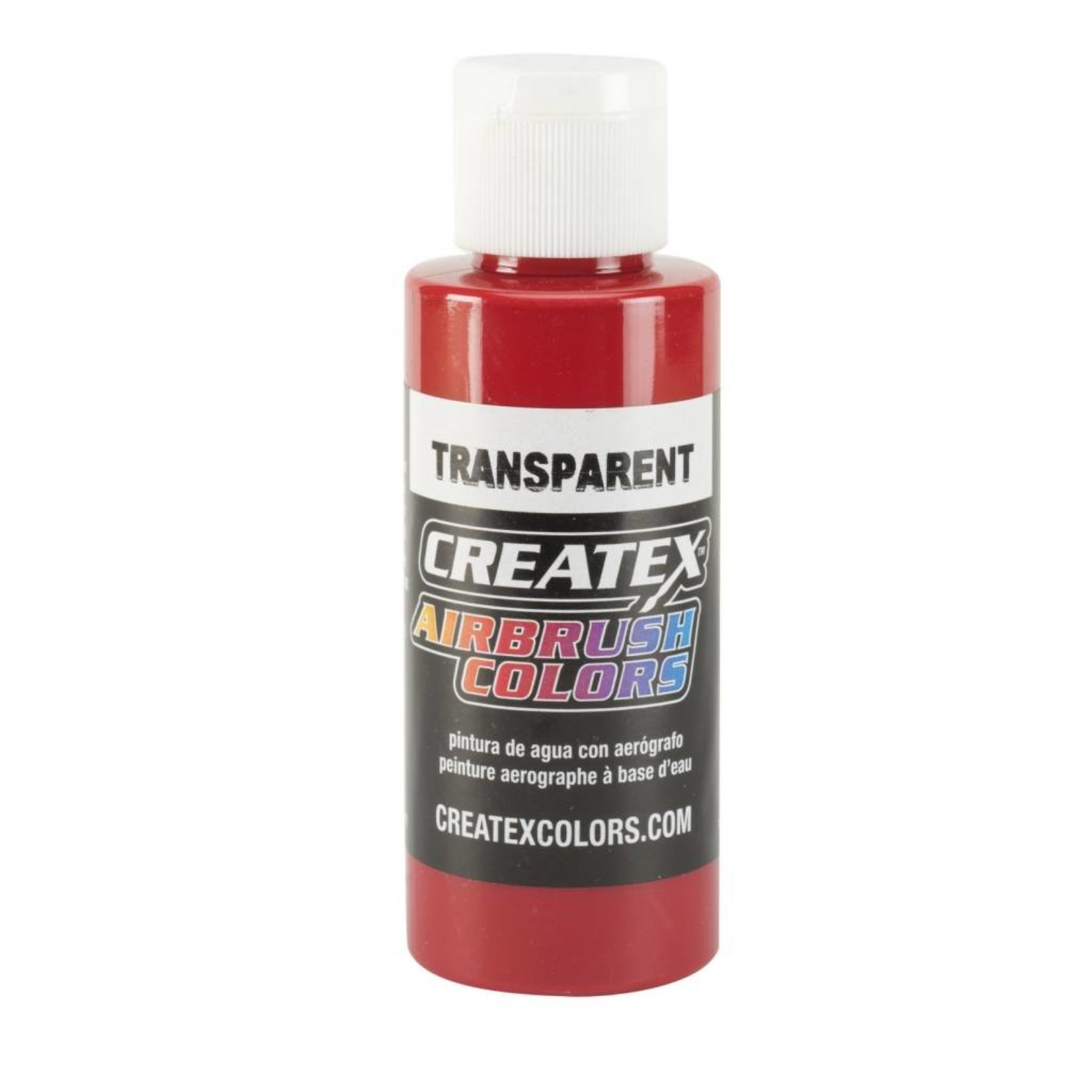 CREATEX CREATEX TRANSPARENT BRITE RED 2OZ