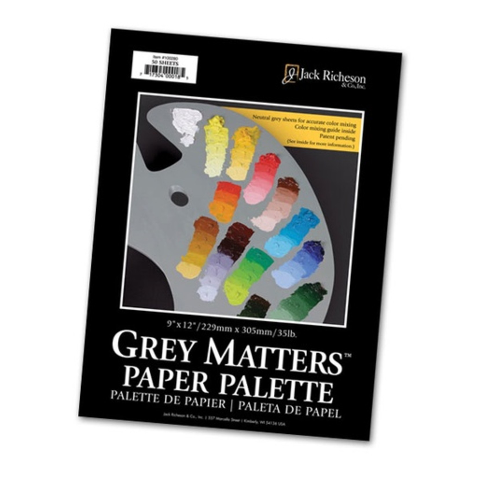 JACK RICHESON JACK RICHESON GREY MATTERS PAPER PALETTE 9X12