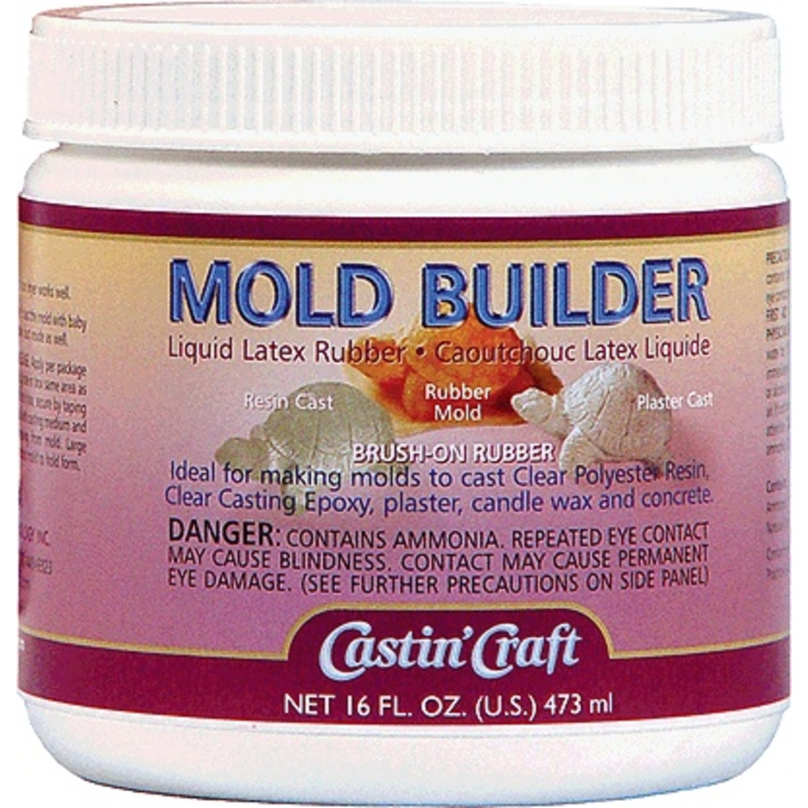 ENVIRONMENTAL TECHNOLOGY CASTIN CRAFT LATEX MOLD BUILDER 32OZ