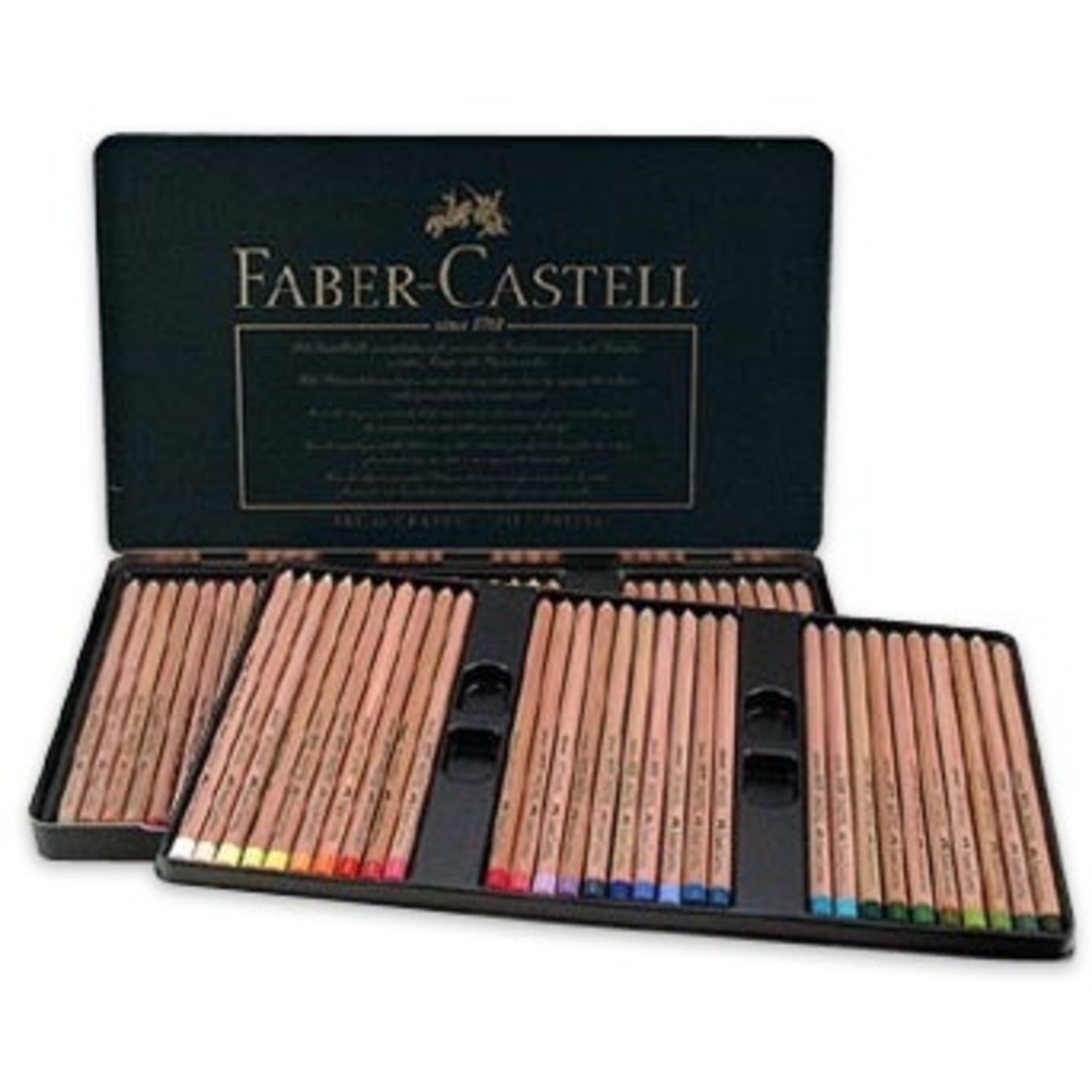 FABER CASTELL PITT PASTEL PENCIL SET/60 - Colours Artist Supplies