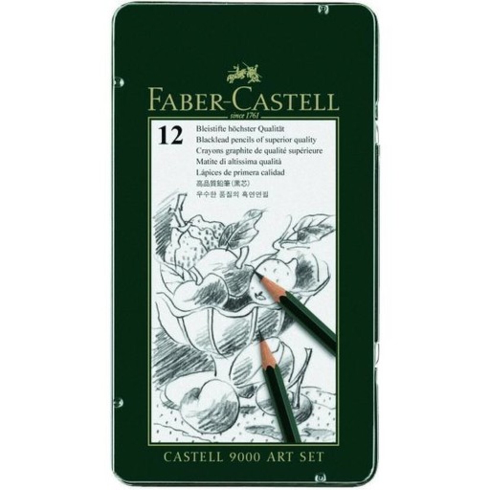 FABER CASTELL FABER CASTELL 9000 PENCIL SET/12 ART
