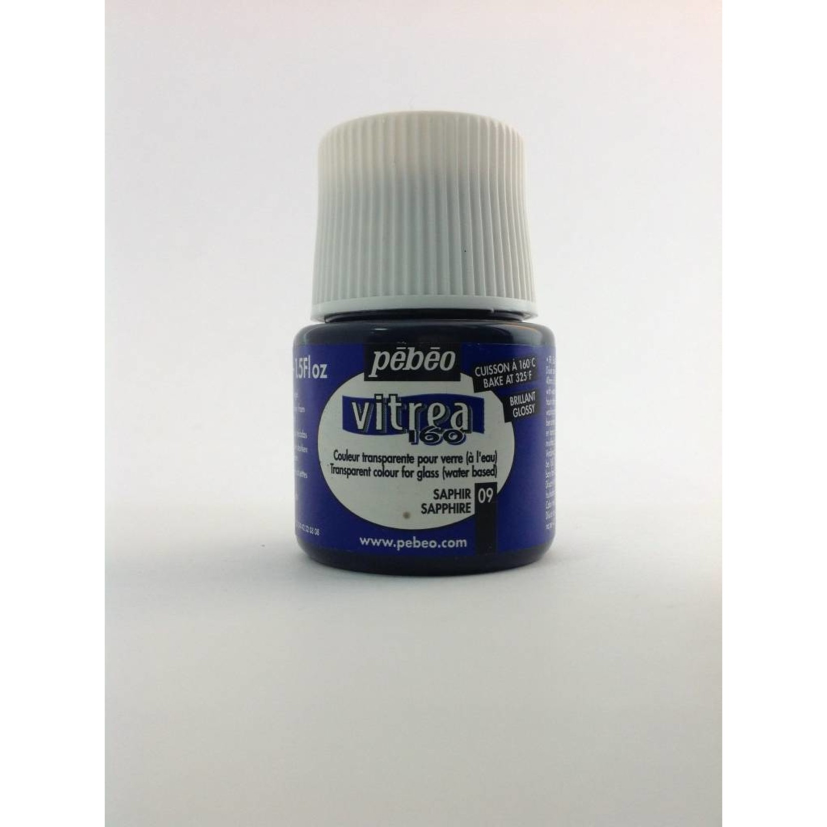 PEBEO VITREA GLOSS SAPPHIRE BLUE 45ML