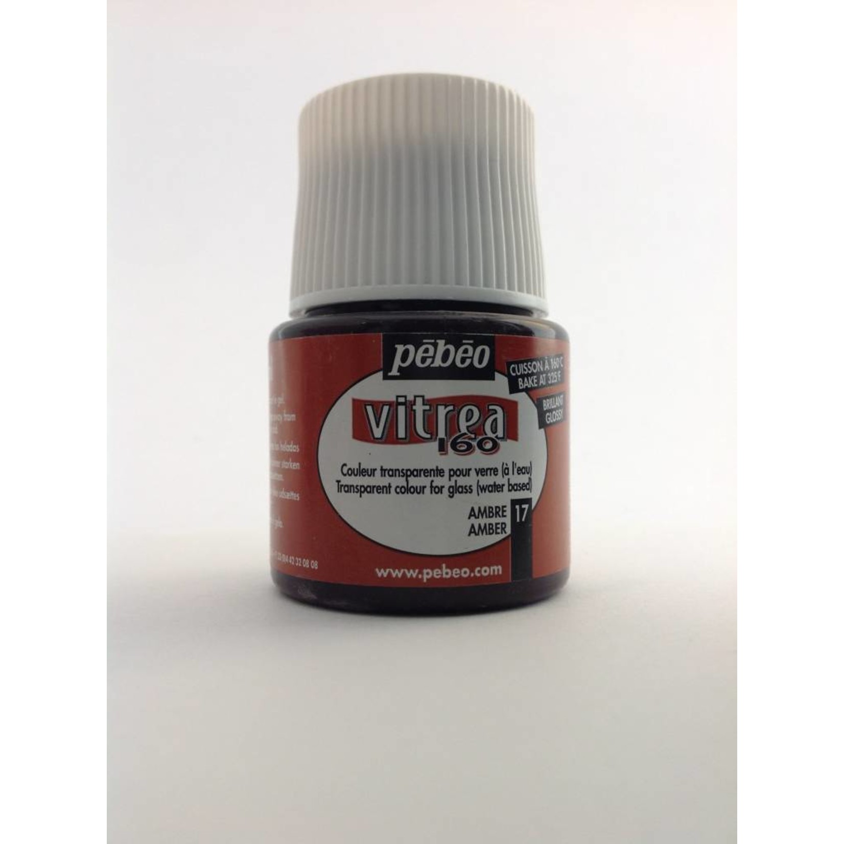 PEBEO VITREA GLOSS AMBER BROWN 45ML