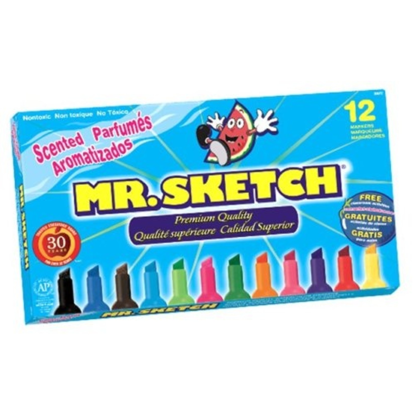 Mr. Sketch Blue Slush Scented Marker (12 pack)