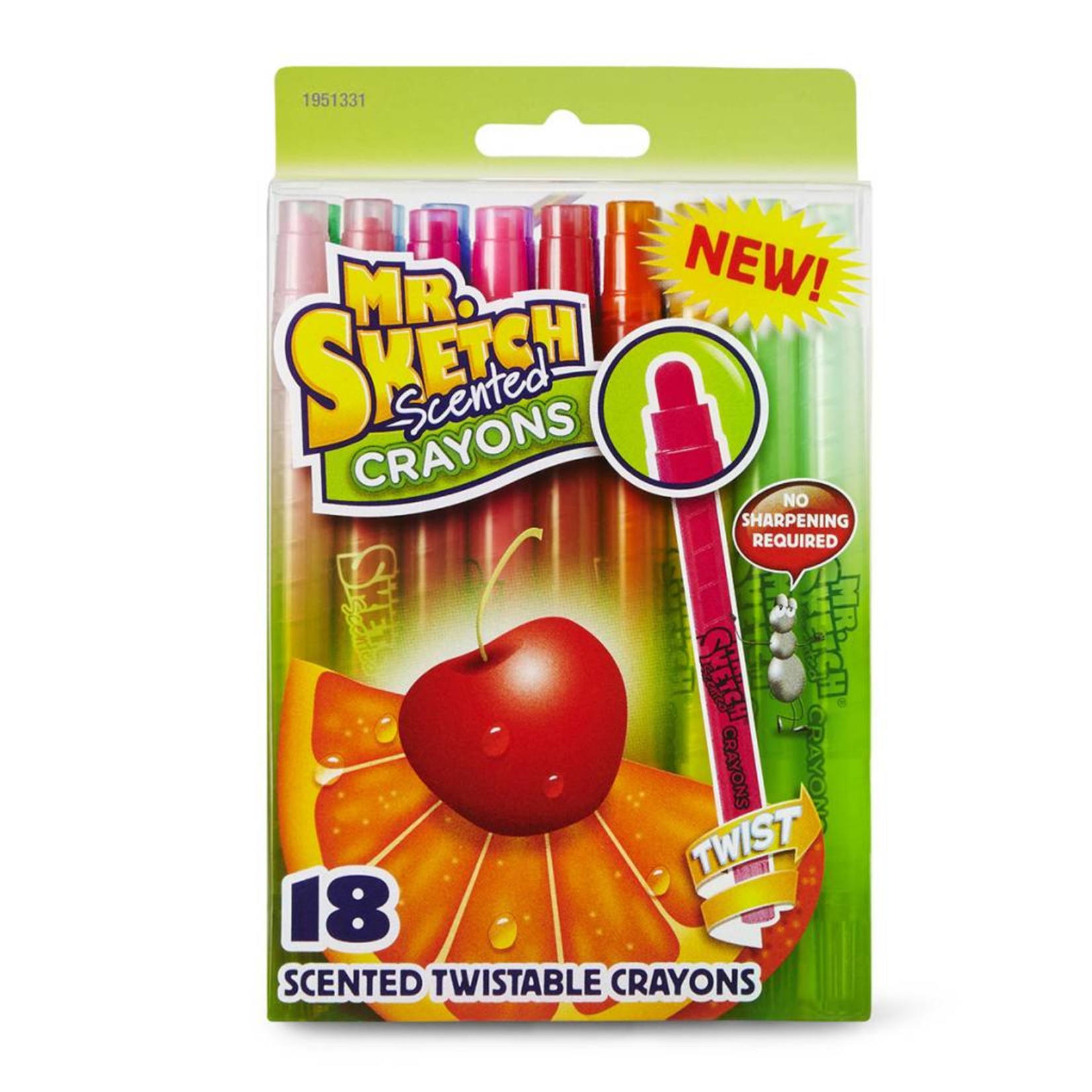 SANFORD MR. SKETCH SCENTED TWIST UP CRAYONS SET/18