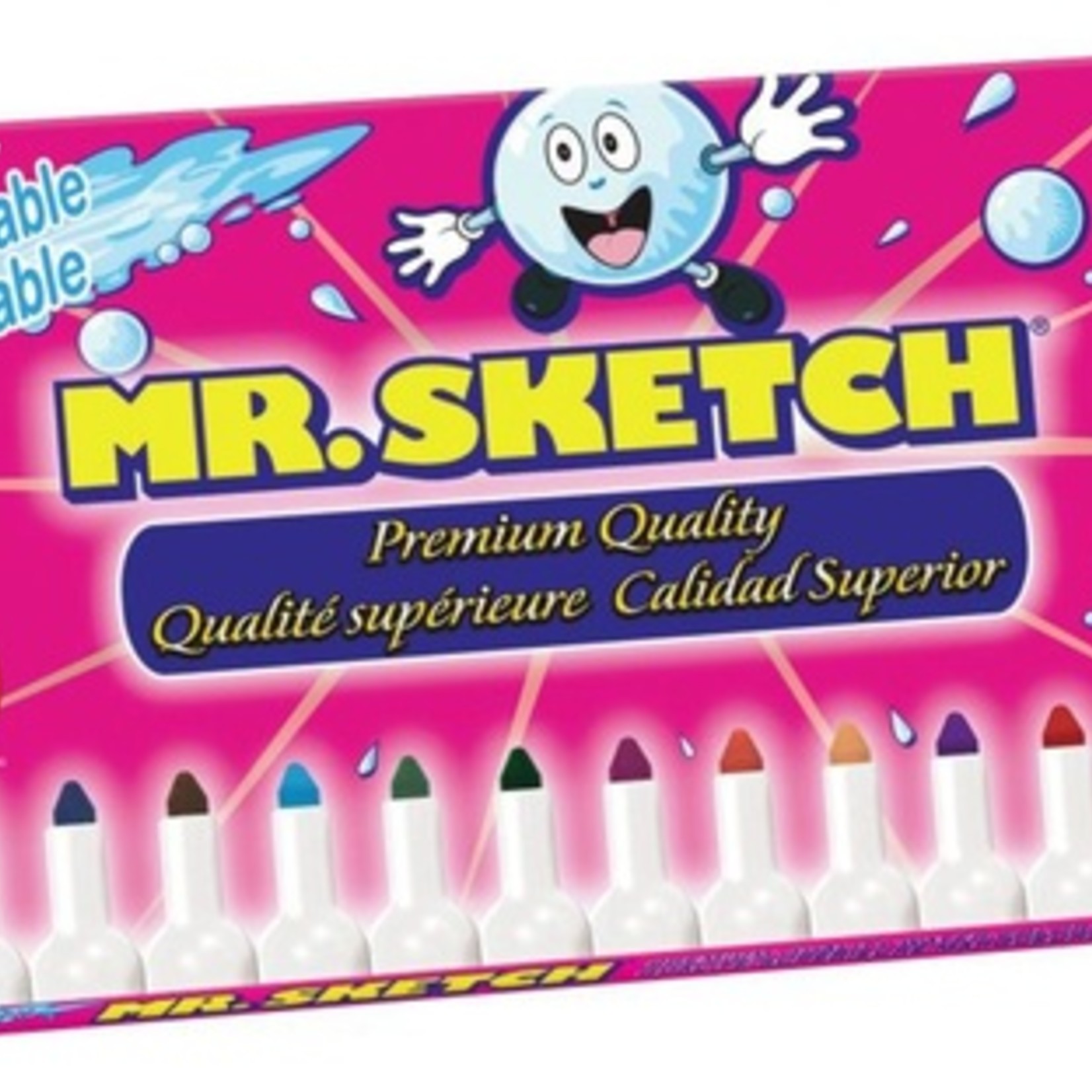 SANFORD MR. SKETCH WASHABLE MARKERS SET/12 Colours Artist Supplies