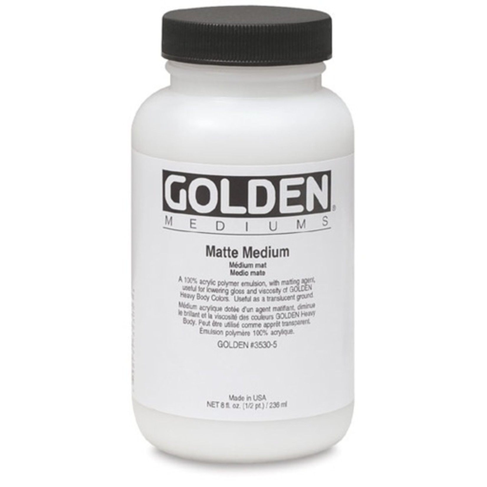 GOLDEN GOLDEN MATTE MEDIUM 16OZ