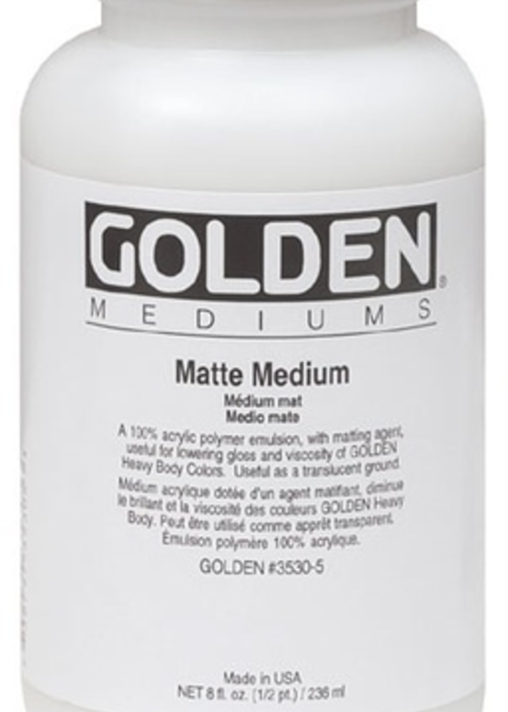 GOLDEN GOLDEN MATTE MEDIUM 16OZ