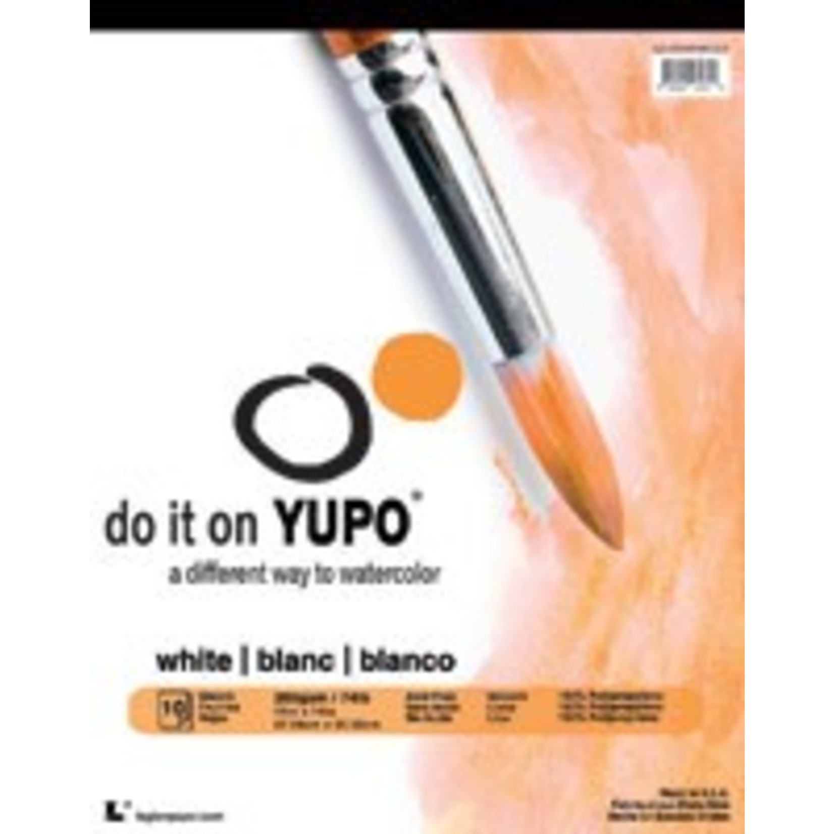 LEGION YUPO WATERCOLOUR PAPER PAD 9X12    YUP-197WH912