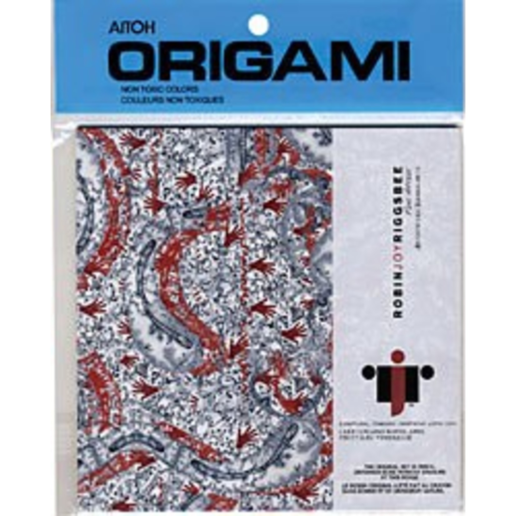 AITOH AITOH ORIGAMI PAPER HAND SHAPES 6" 20/PK