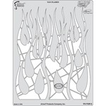 ARTOOLPRODUCTS ARTOOL FREEHAND AIRBRUSH TEMPLATE FOR6 VAN FLAMIN