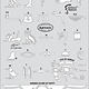ARTOOLPRODUCTS ARTOOL FREEHAND AIRBRUSH TEMPLATE FX315 GLYPHS