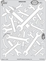 ARTOOLPRODUCTS ARTOOL FREEHAND AIRBRUSH TEMPLATE FX422 WRENCHED