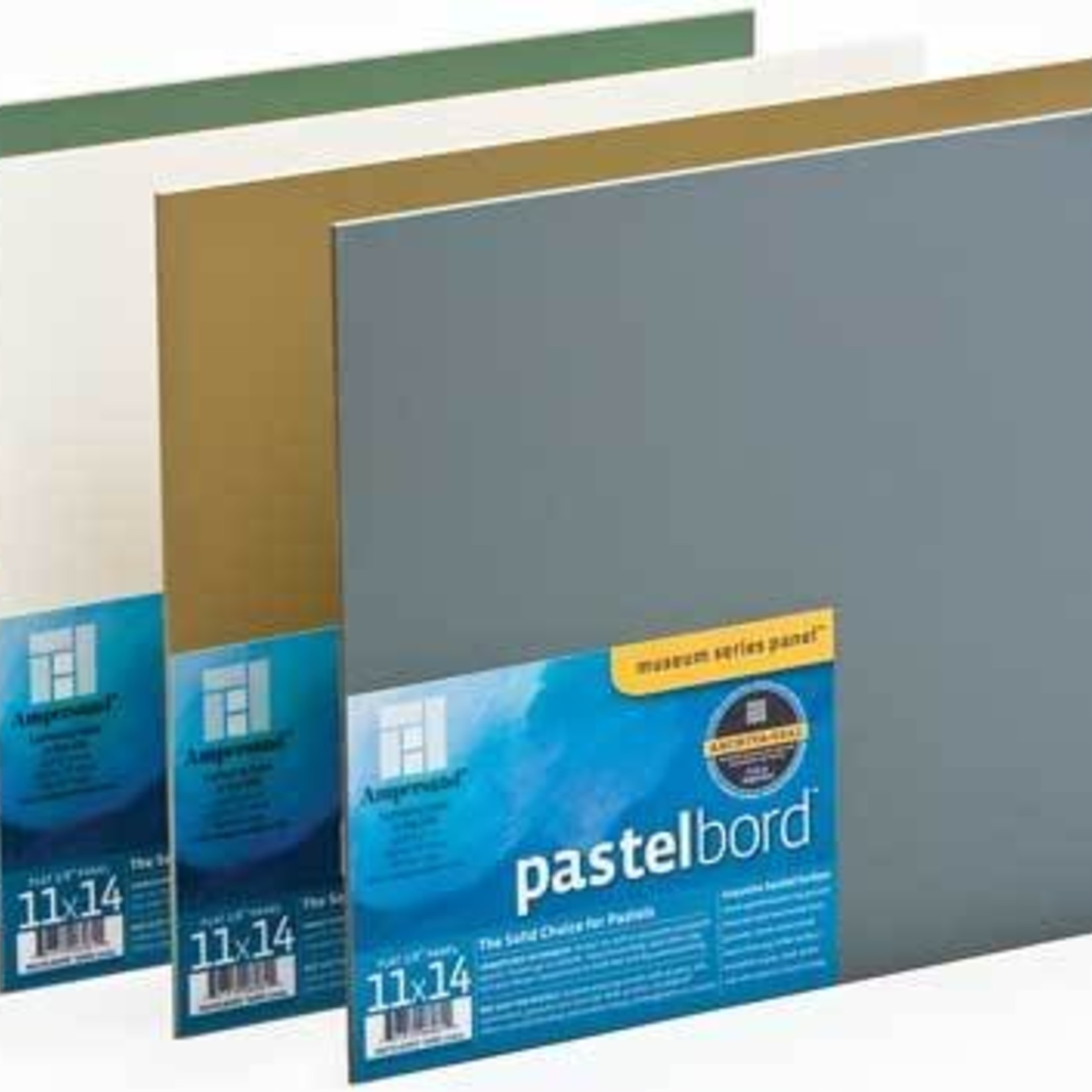 AMPERSAND AMPERSAND PASTELBORD GRAY 12X16 Colours Artist Supplies